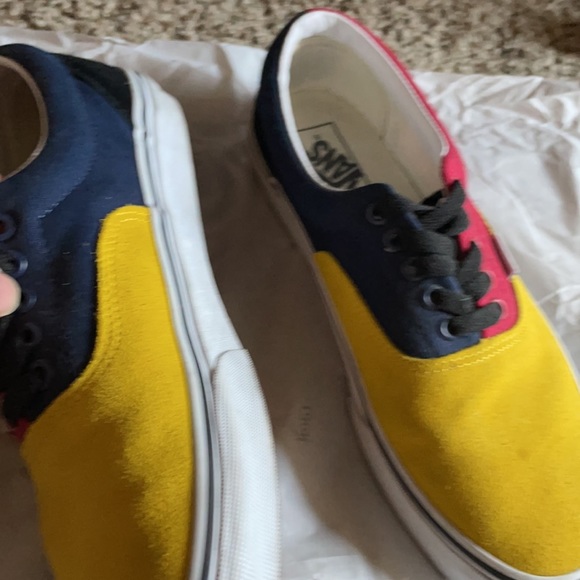 Classic Vans Blue, Red and Yellow color way - Picture 2 of 2